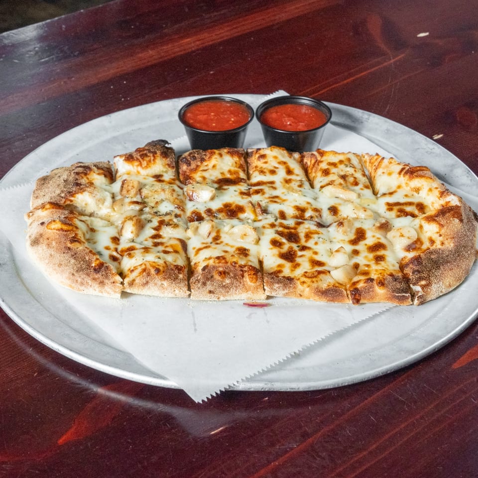 Cheesy garlic bread