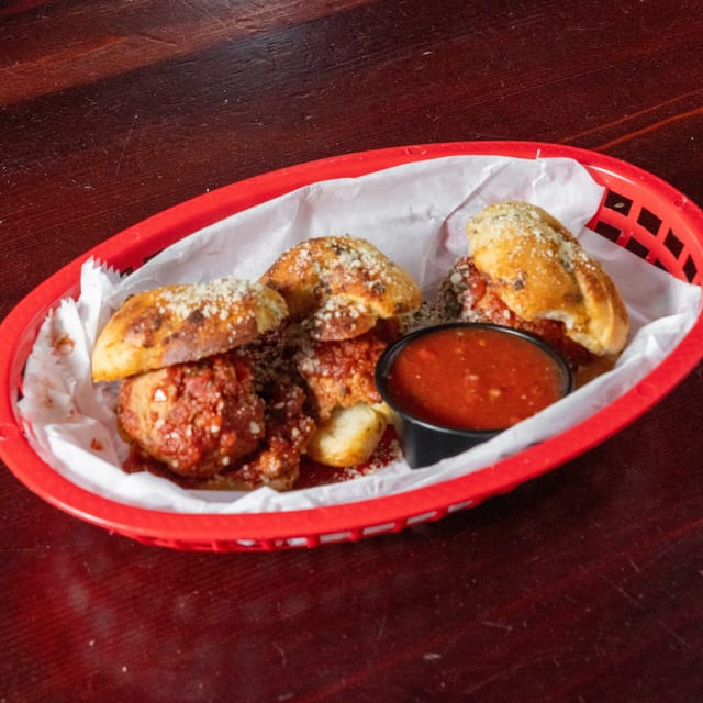 Meatball Sliders.